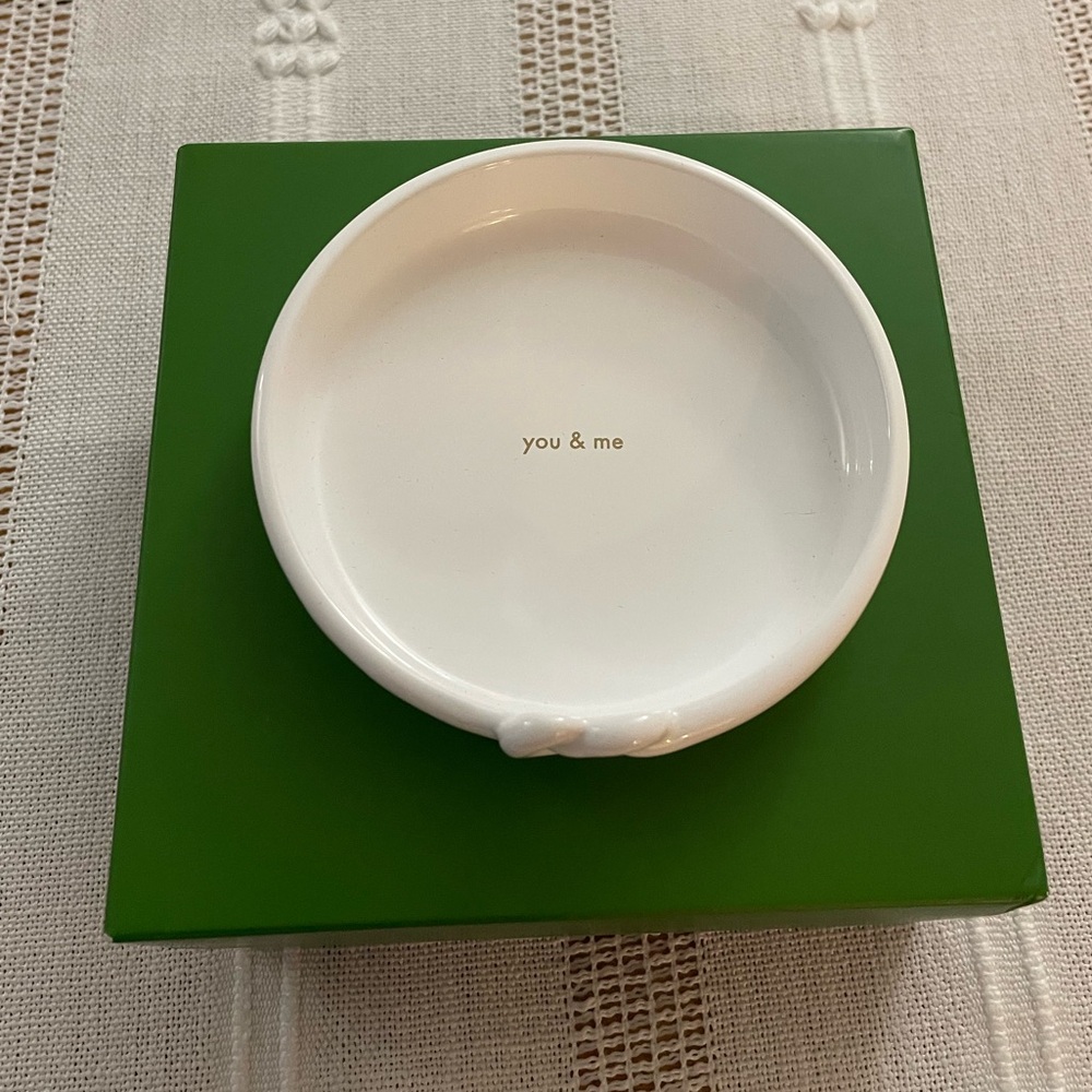 NWT Kate Spade Ring Dish “With Love” Collection - Picture 3 of 8